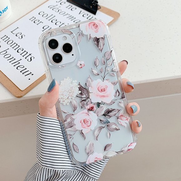 Accessories - NEW iPhone 13/12/11/Pro/Max/XR Protective Rose case